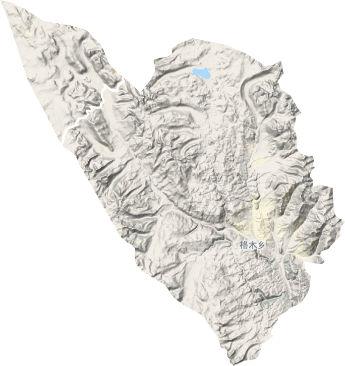 格木鄉地形圖