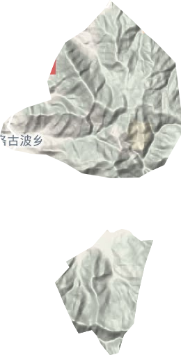 洛古波鄉(xiāng)地形圖