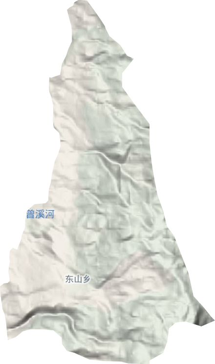 東山鄉地形圖