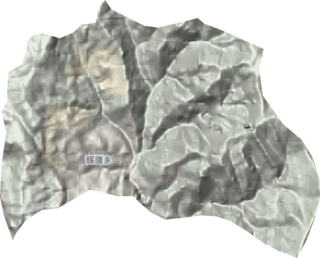 輝隆鄉地形圖