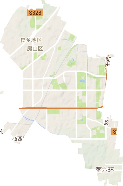 拱辰街道地形圖