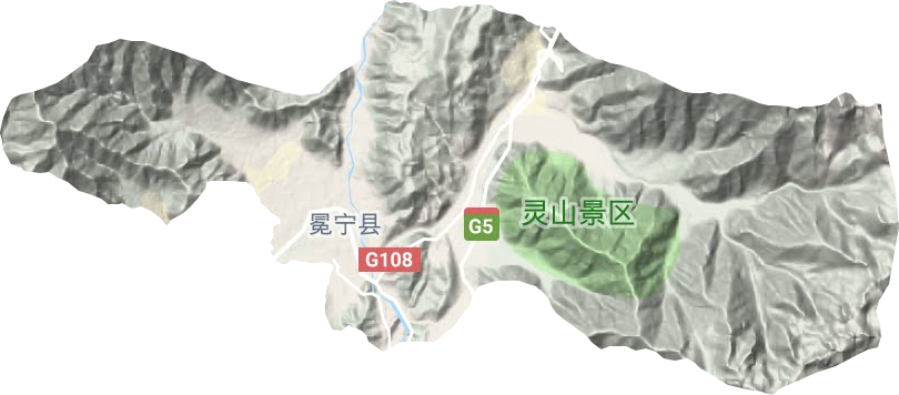 城廂鎮地形圖