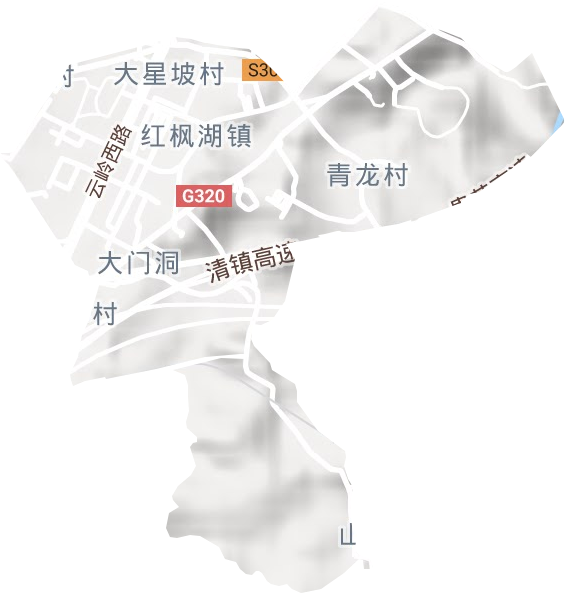 新嶺社區服務中心地形圖
