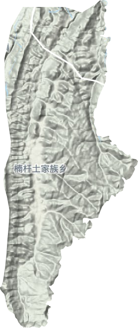 楠桿鄉(xiāng)地形圖