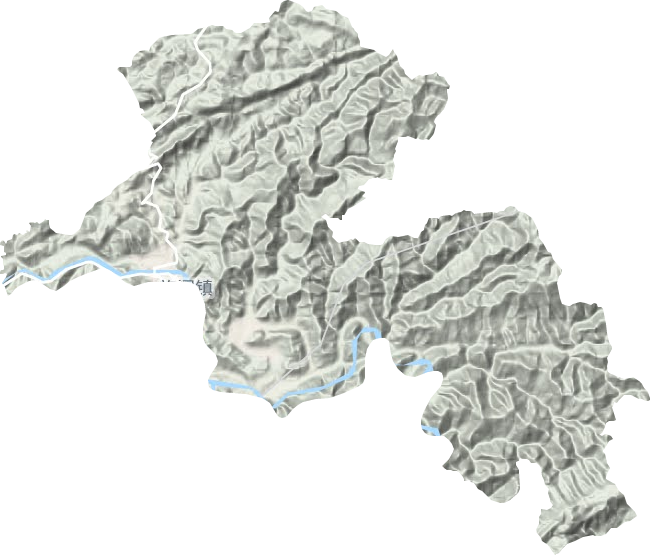 馬號鄉地形圖