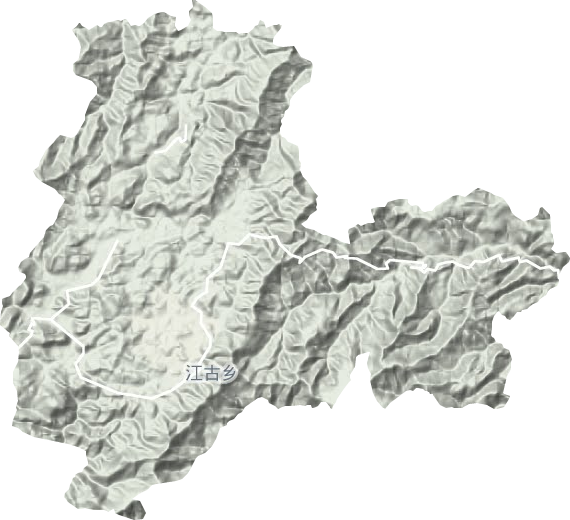 江古鎮地形圖