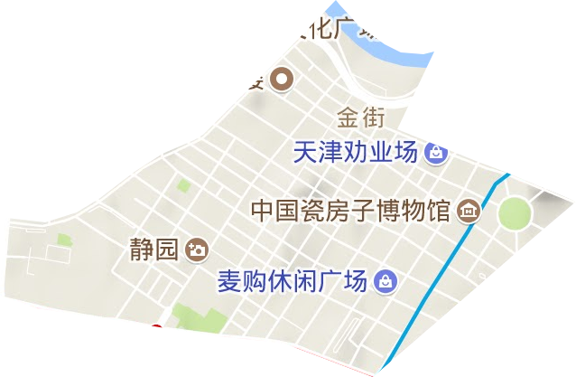 勸業場街道地形圖