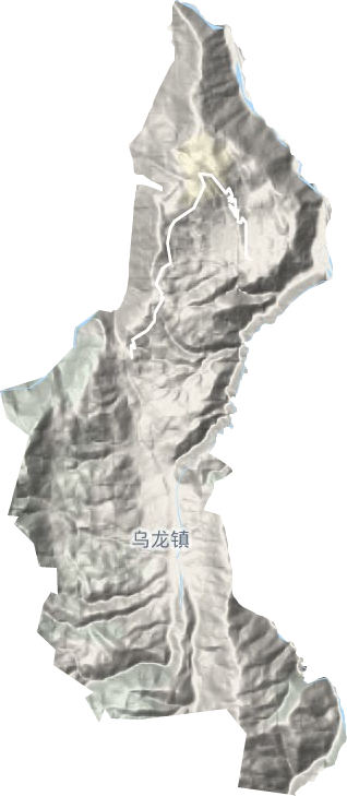 烏龍鎮地形圖