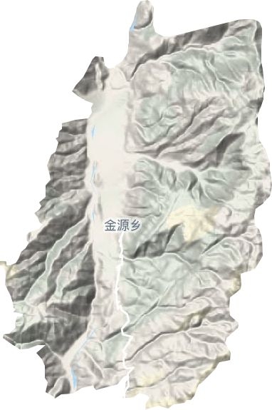 金源鄉地形圖