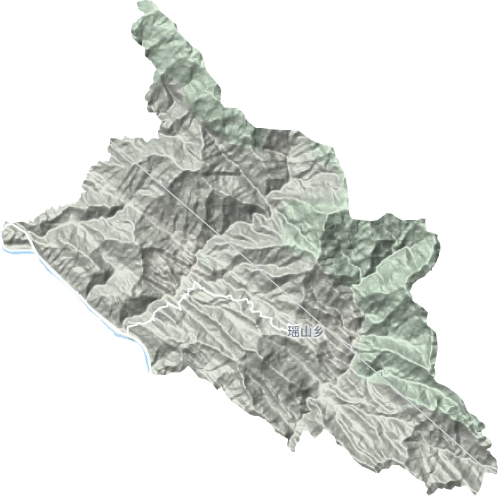 瑤山鄉地形圖