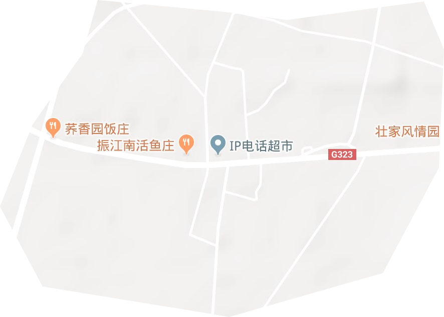 平遠管理區(qū)地形圖