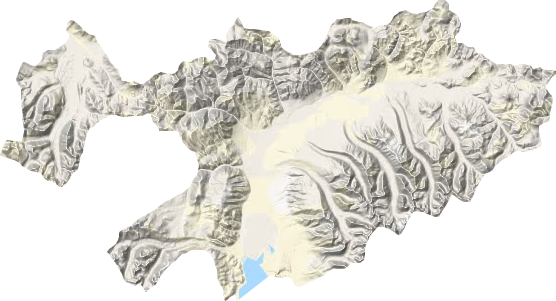 阿木雄鄉地形圖