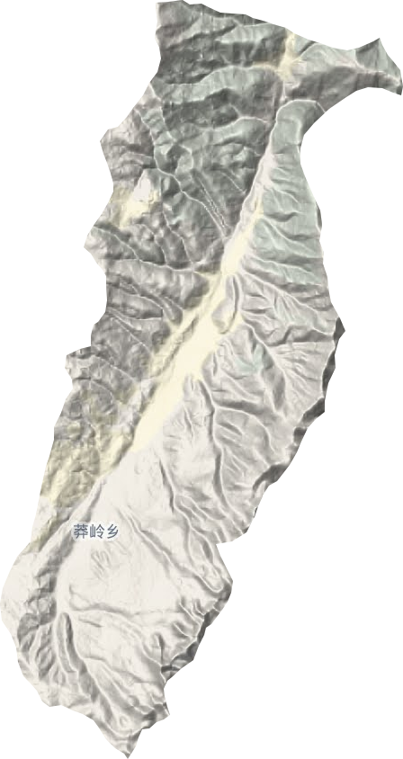 莽嶺鄉地形圖