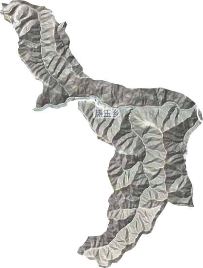 熱玉鄉地形圖