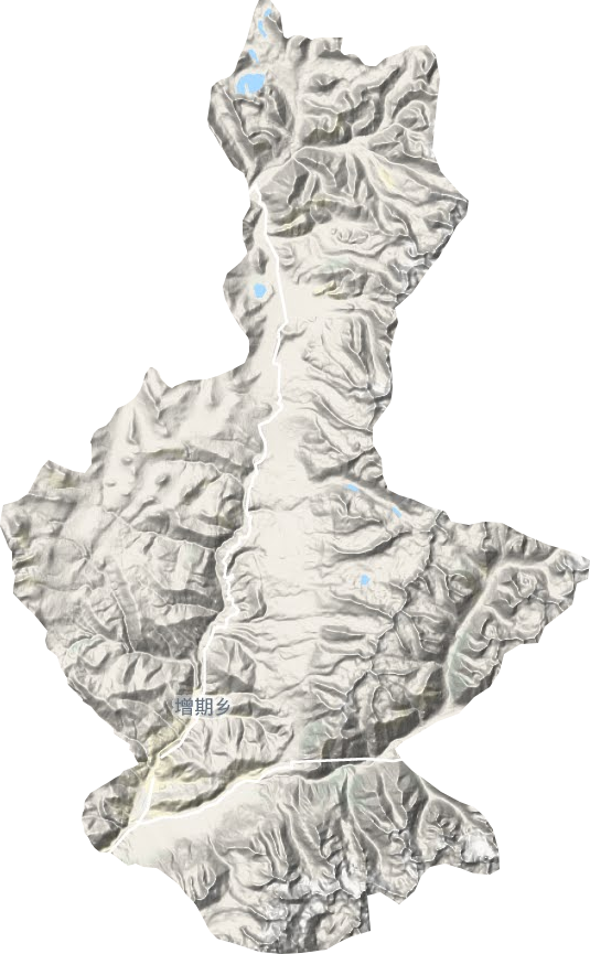 增期鄉地形圖