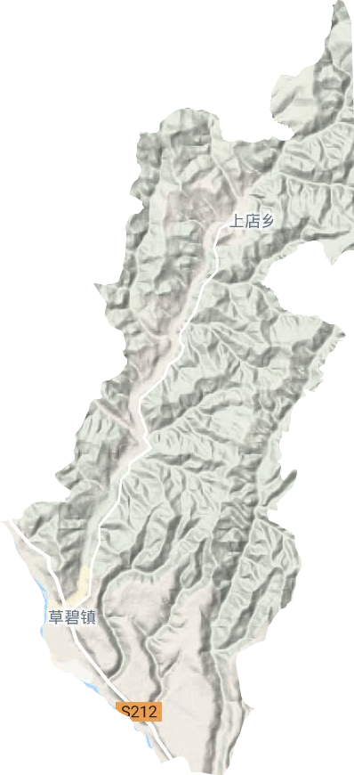 草碧鎮地形圖