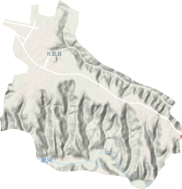昭仁鎮地形圖
