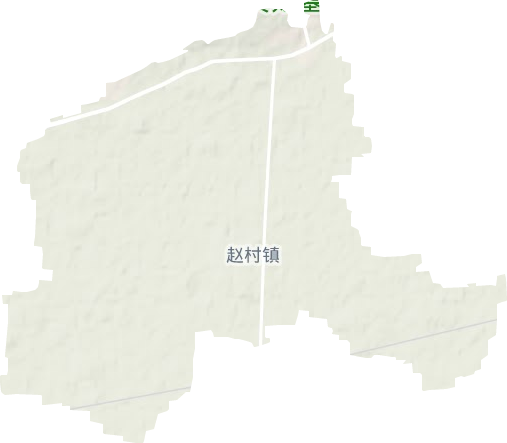 趙村鎮地形圖