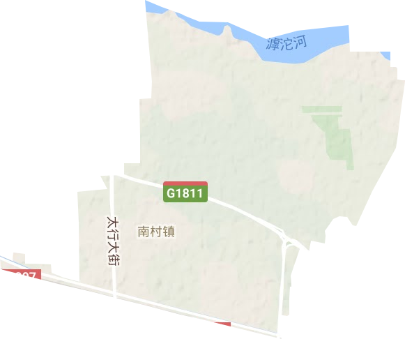 南村鎮地形圖