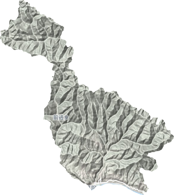 早陽鎮(zhèn)地形圖