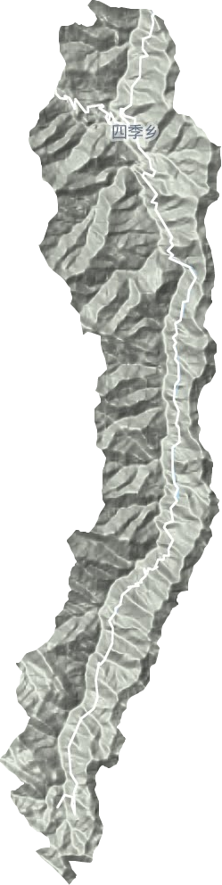 四季鎮地形圖