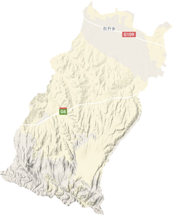 東升鄉地形圖
