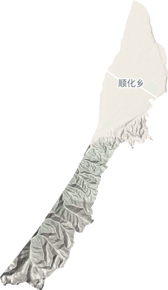 順化鄉地形圖