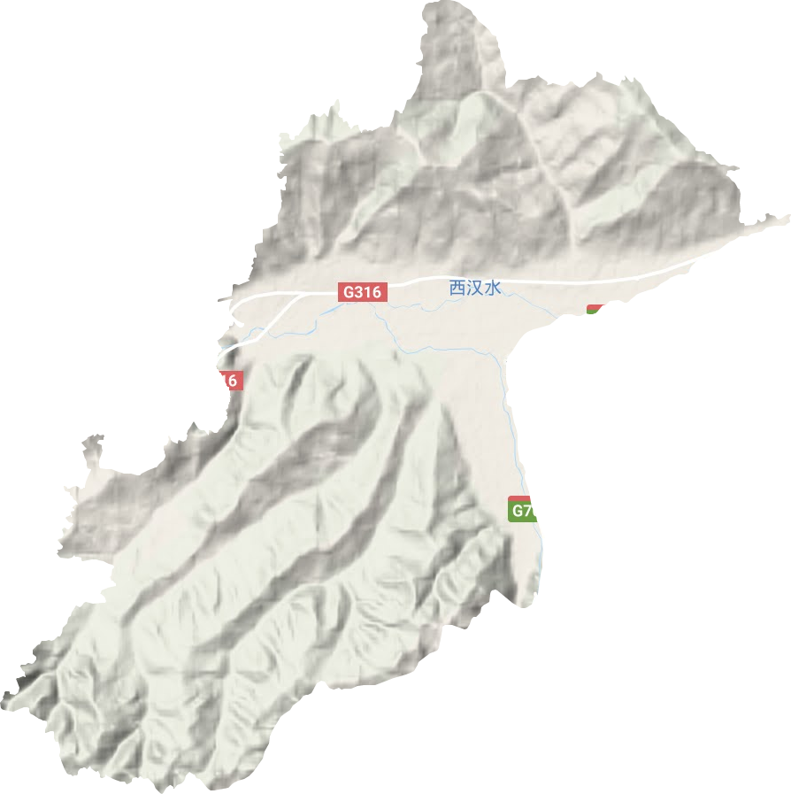 永興鄉地形圖
