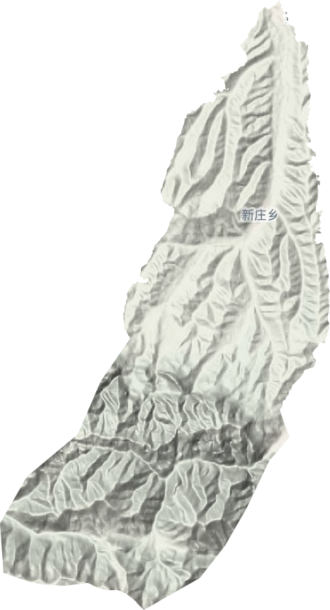 新莊鄉地形圖