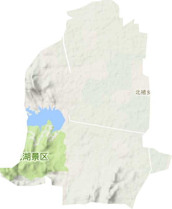 北褚鄉地形圖