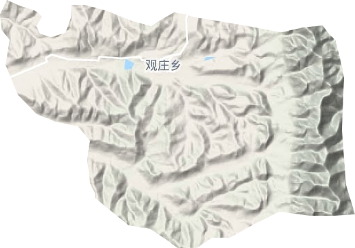 觀堡鄉(xiāng)地形圖