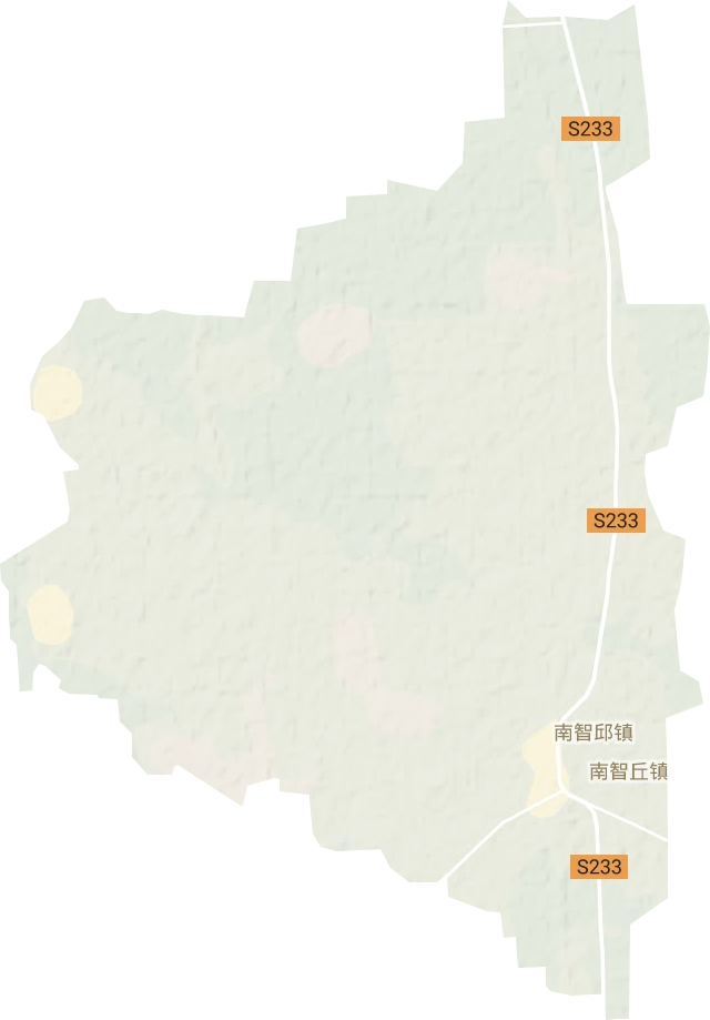 南智邱鎮(zhèn)地形圖