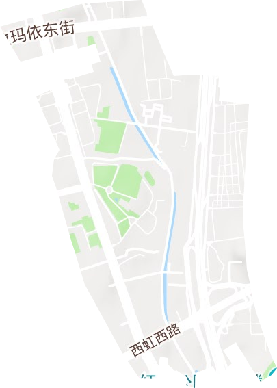 友好南路街道地形圖