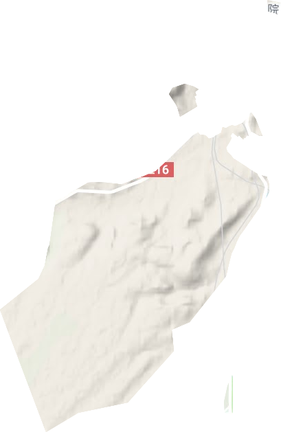 倉(cāng)房溝片區(qū)街道地形圖