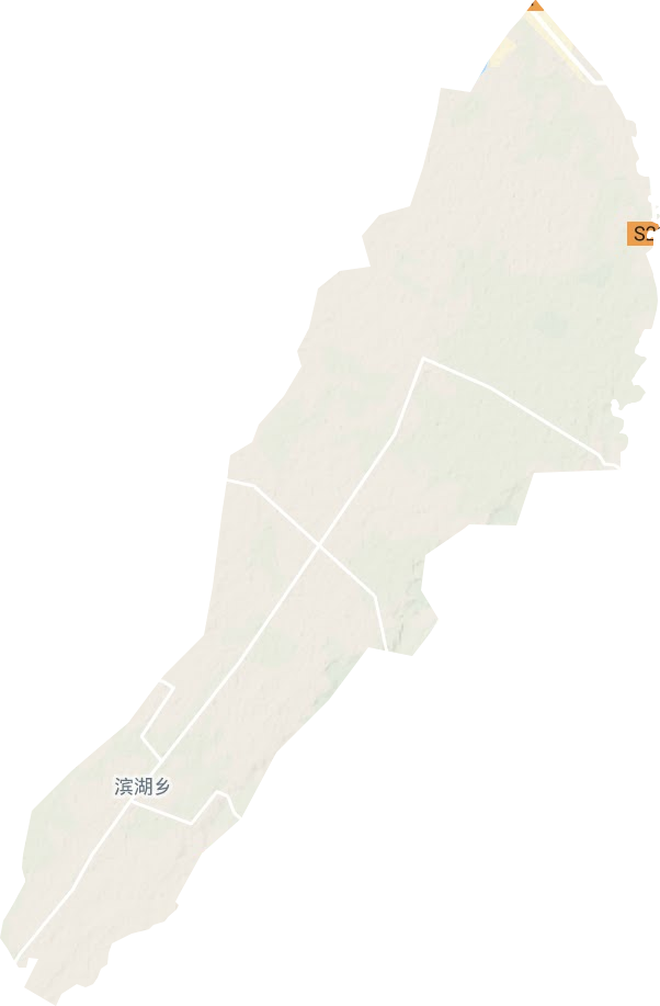 濱湖鎮(zhèn)地形圖
