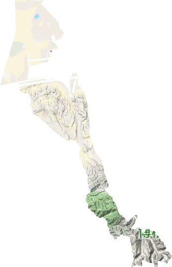 水磨溝鄉(xiāng)地形圖