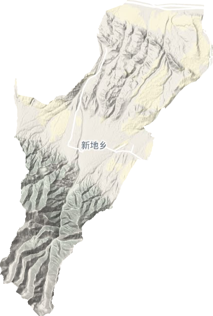 新地鄉(xiāng)地形圖