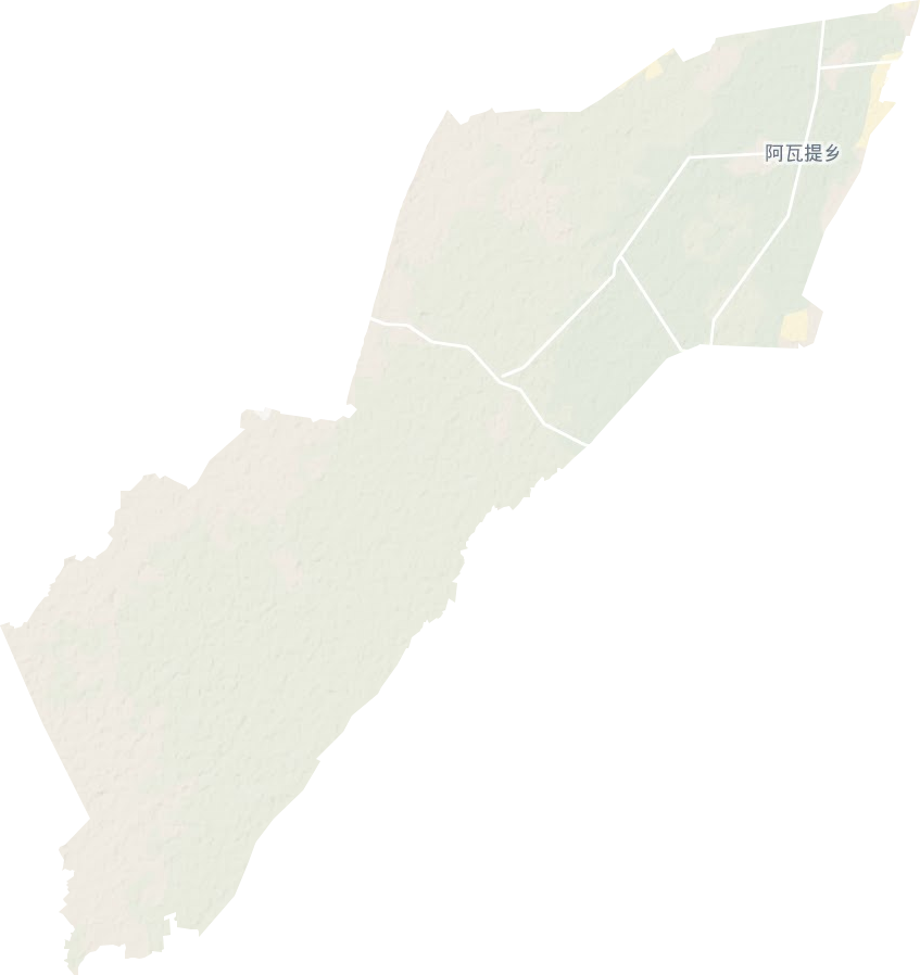 阿瓦提鄉地形圖