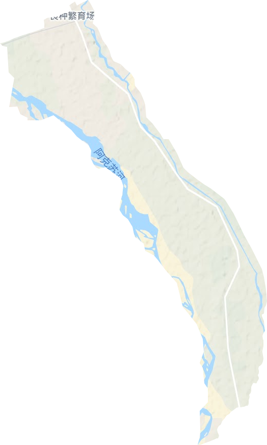 良種場地形圖