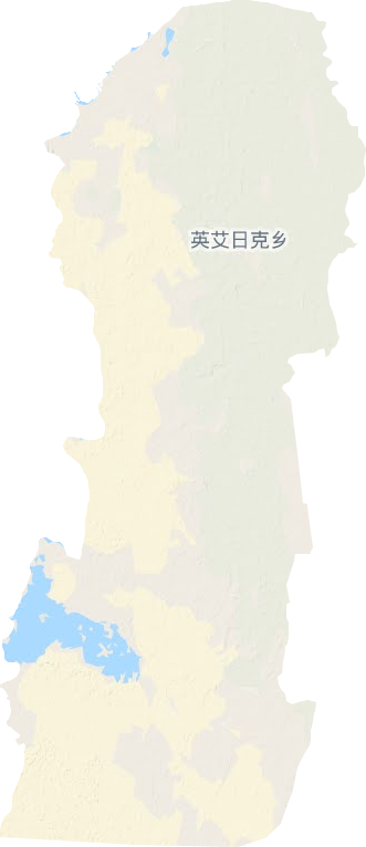 英艾日克鄉地形圖