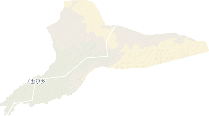 英也爾鄉地形圖