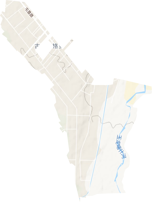 古江巴格鄉地形圖