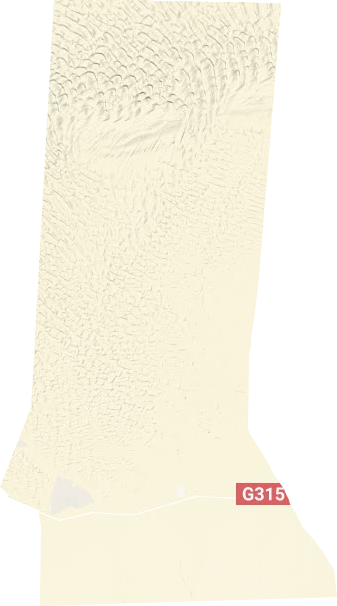 奧依托格拉克鄉地形圖