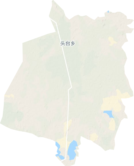 頭臺鄉(xiāng)地形圖