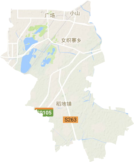 路南區地形圖