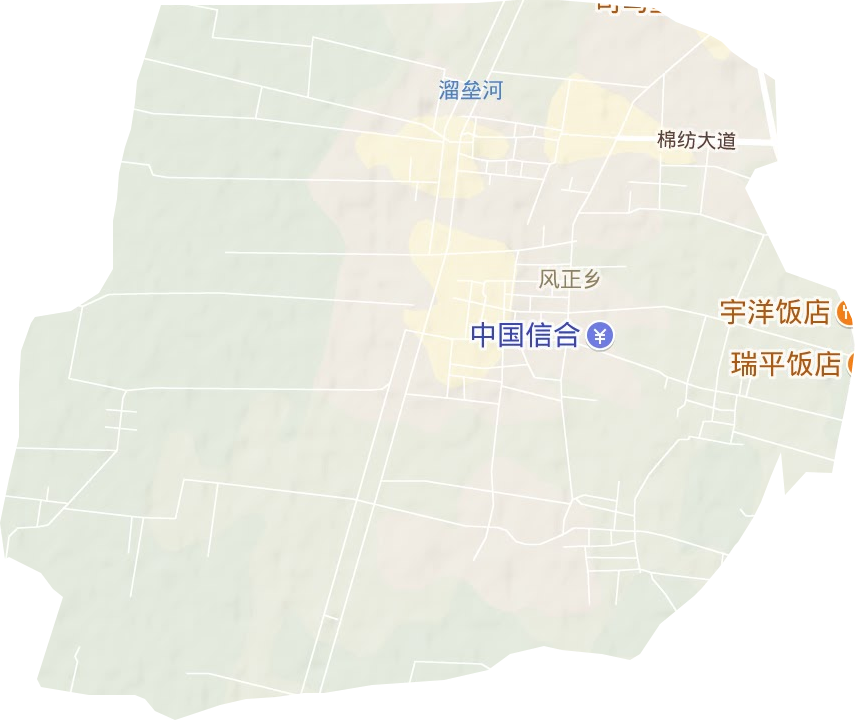 風正鄉(xiāng)地形圖