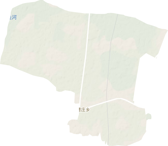 曹莊鄉地形圖