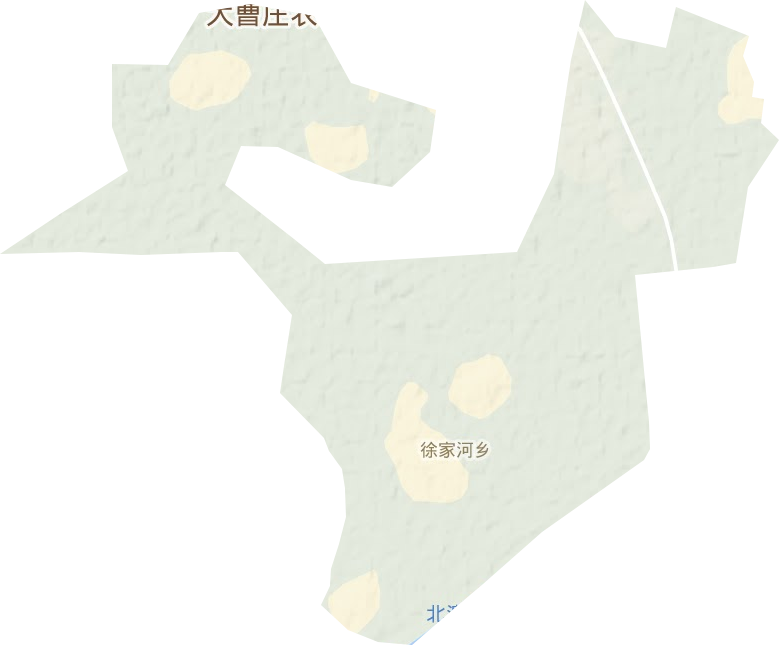 徐家河鄉地形圖