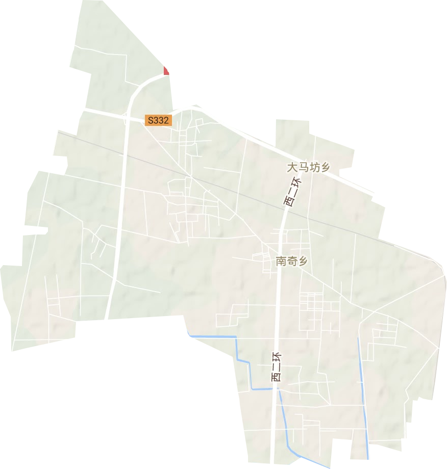 南奇鄉(xiāng)地形圖