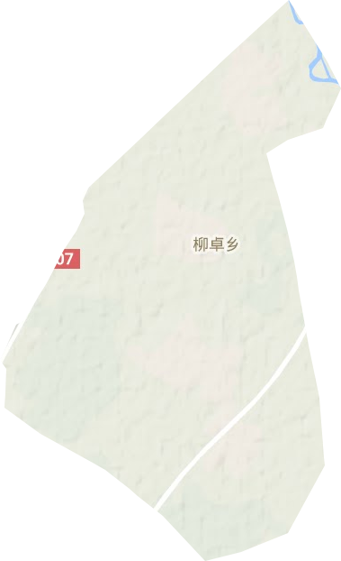 柳卓鄉地形圖